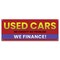 Signmission Used Cars No Credit No Problem We Finance Banner Concession Stand Food Truck Single Sided B-30172 - alternate 1